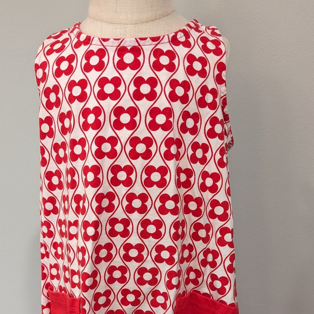 Hanna Andersson Sundress w/pockets, size 120 cm (US 6-7). 100% cotton
